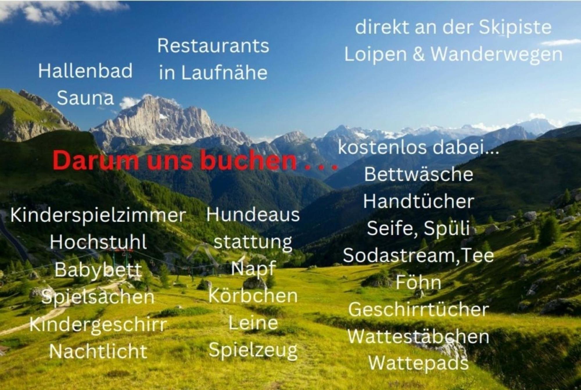 Апартаменты Berg-Juwel Hallenbad Mit Sauna Миссен-Вильхамс Экстерьер фото